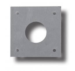 Aluminium Scar plate (75x75 with Holes)